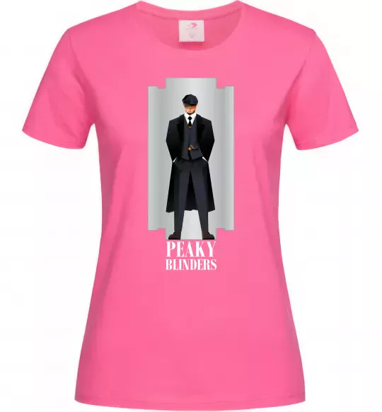 Жіноча футболка Гострі картузи лезо Яскраво-рожевий фото