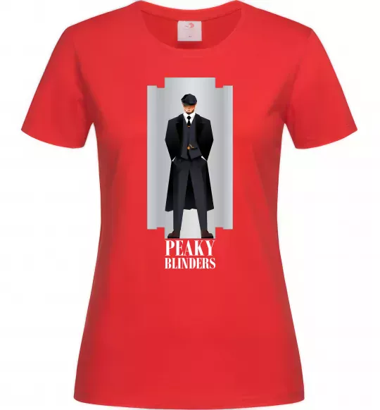 Жіноча футболка Гострі картузи лезо Червоний фото