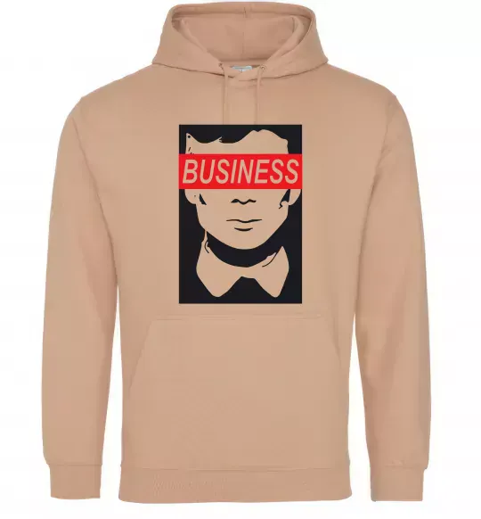 Жіноча толстовка (худі) Thomas Shelby Пісочний фото