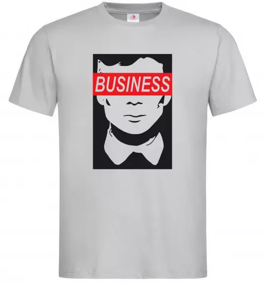 Мужская футболка Thomas Shelby Серый фото