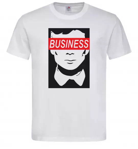 Мужская футболка Thomas Shelby Белый фото