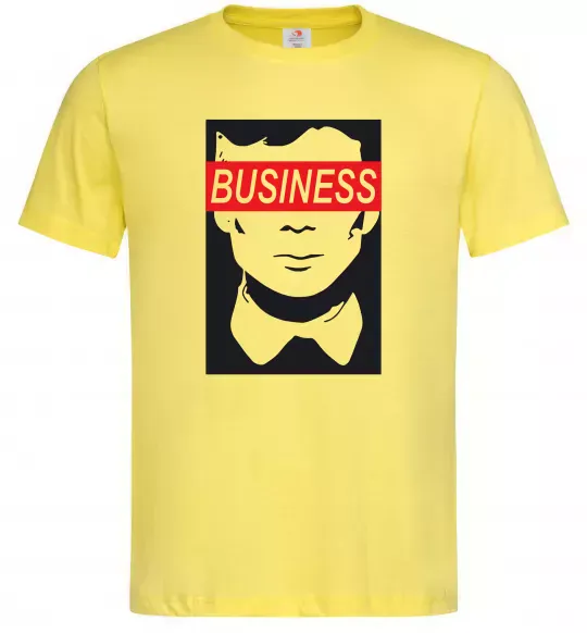 Мужская футболка Thomas Shelby Лимонный фото