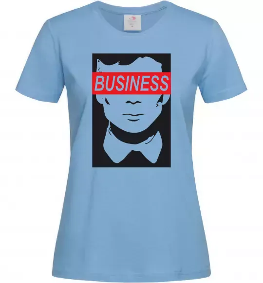 Женская футболка Thomas Shelby Голубой фото