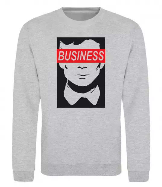 Свитшот Thomas Shelby Серый меланж фото