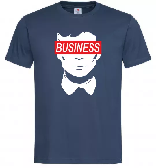 Мужская футболка Thomas Shelby Темно-синий фото