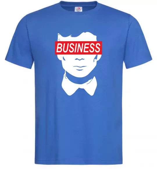 Мужская футболка Thomas Shelby Ярко-синий фото