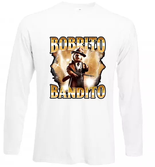 Лонгслів Bobrito bandito Білий фото