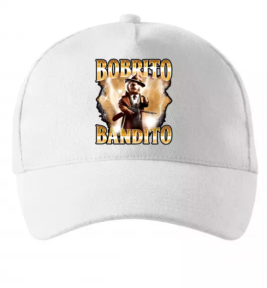Кепка Bobrito bandito Білий фото