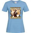 Жіноча футболка Bobrito bandito Блакитний фото
