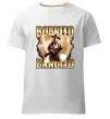 Чоловіча преміум футболка Bobrito bandito Білий фото