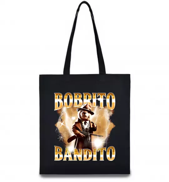Эко-сумка Bobrito bandito Черный фото