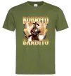 Чоловіча футболка Bobrito bandito Оливковий фото