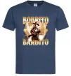 Чоловіча футболка Bobrito bandito Темно-синій фото