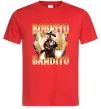 Чоловіча футболка Bobrito bandito Червоний фото