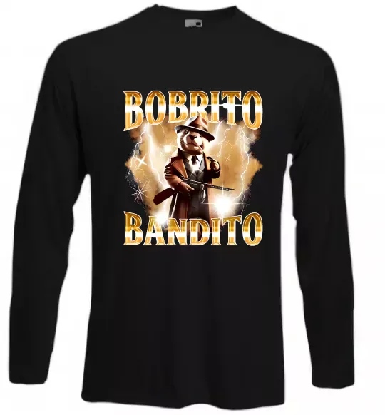 Лонгслів Bobrito bandito Чорний фото