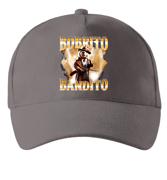 Кепка Bobrito bandito Сірий фото