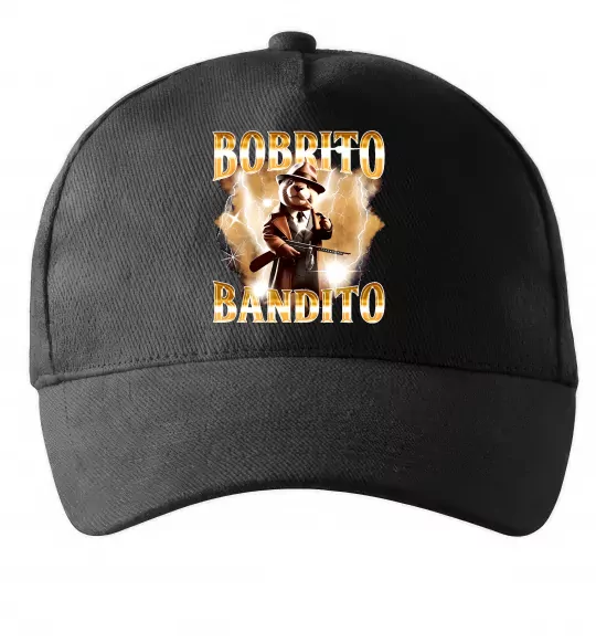 Кепка Bobrito bandito Чорний фото