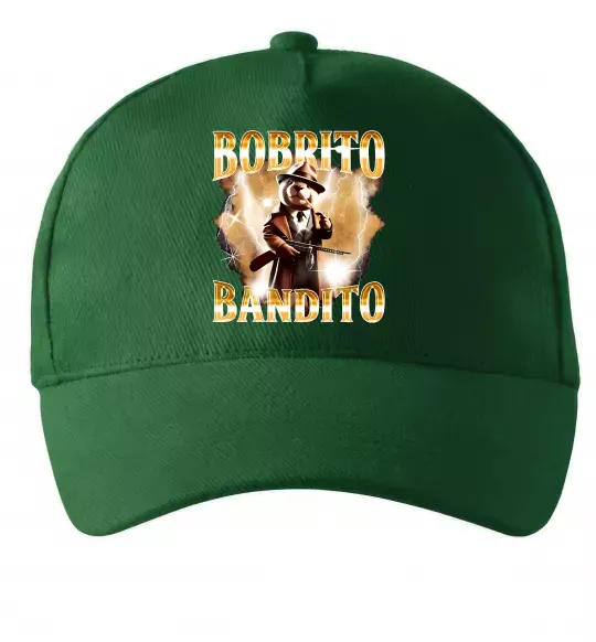 Кепка Bobrito bandito Темно-зелений фото