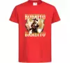 Детская футболка Bobrito bandito Красный фото