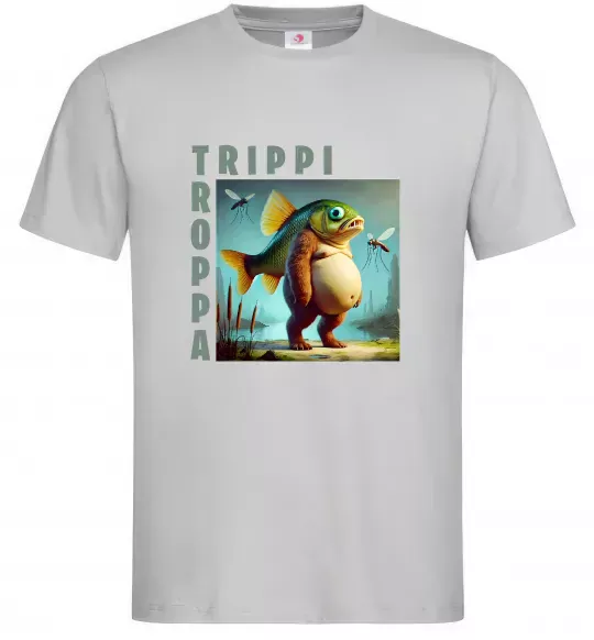 Мужская футболка Trippi Troppa Серый фото
