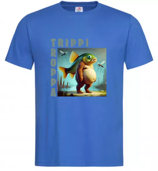 Мужская футболка Trippi Troppa Ярко-синий фото
