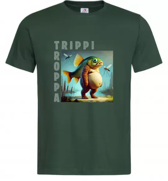 Мужская футболка Trippi Troppa Темно-зеленый фото