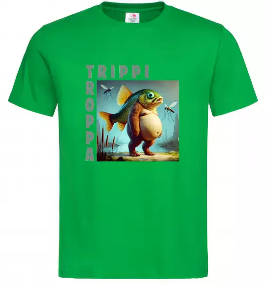 Мужская футболка Trippi Troppa Зеленый фото