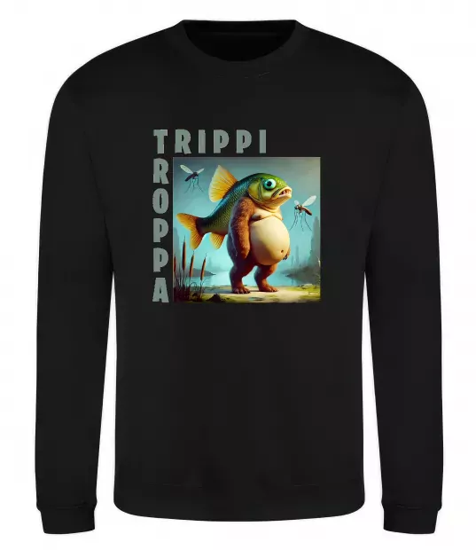 Свитшот Trippi Troppa Черный фото