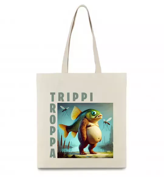 Еко-сумка Trippi Troppa Бежевий фото