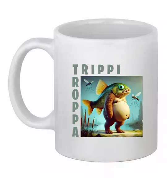 Чашка керамическая Trippi Troppa Белый фото