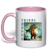 Чашка с цветной ручкой Trippi Troppa Нежно розовый Чашка с цветной ручкой Trippi Troppa Нежно розовый фото