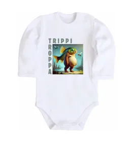 Дитячий бодік Trippi Troppa Білий фото