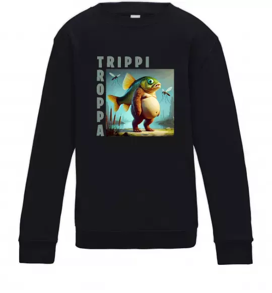 Детский Свитшот Trippi Troppa Черный фото