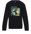 Детский Свитшот Trippi Troppa Черный фото