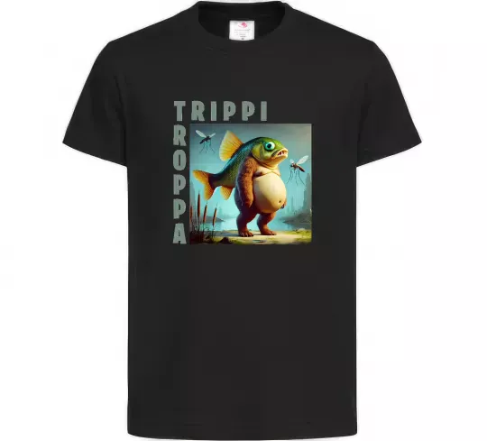 Детская футболка Trippi Troppa Черный фото
