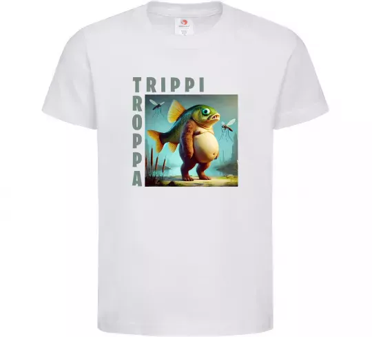 Детская футболка Trippi Troppa Белый фото