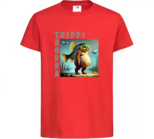 Детская футболка Trippi Troppa Красный фото