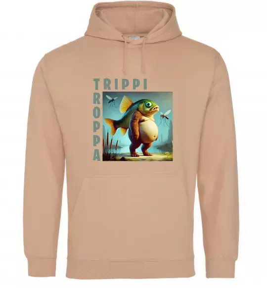Жіноча толстовка (худі) Trippi Troppa Пісочний фото