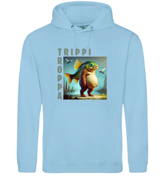 Жіноча толстовка (худі) Trippi Troppa Блакитний фото