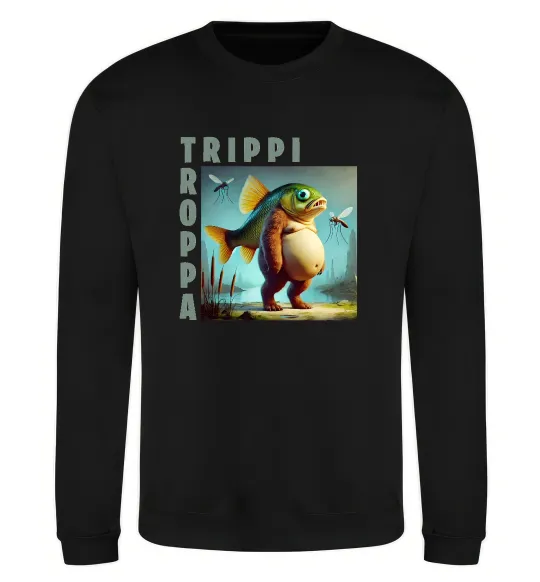 Світшот Trippi Troppa Чорний фото