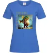 Жіноча футболка Trippi Troppa Яскраво-синій фото