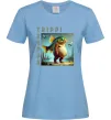 Жіноча футболка Trippi Troppa Блакитний фото