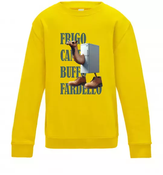 Детский Свитшот Frigo Camelo Солнечно желтый фото