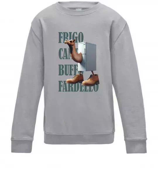 Детский Свитшот Frigo Camelo Серый меланж фото