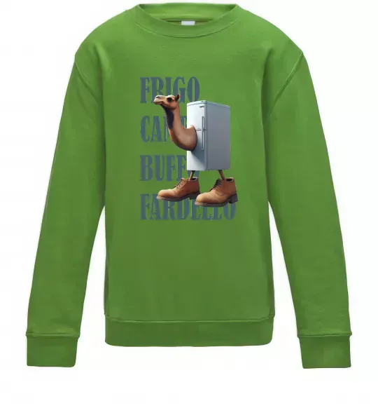 Детский Свитшот Frigo Camelo Лаймовый фото
