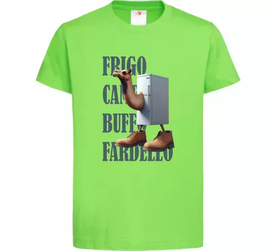 Детская футболка Frigo Camelo Лаймовый фото