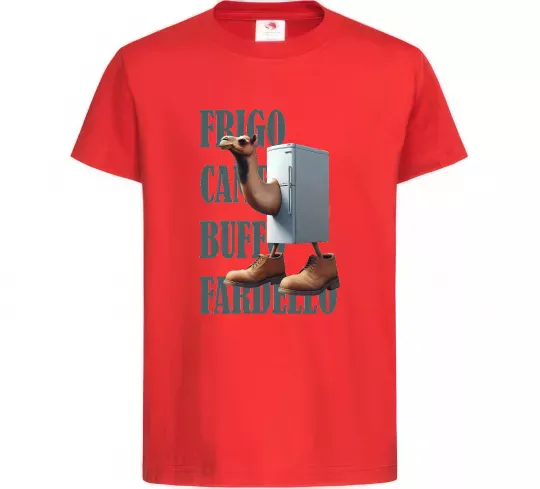 Детская футболка Frigo Camelo Красный фото