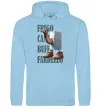 Жіноча толстовка (худі) Frigo Camelo Блакитний фото