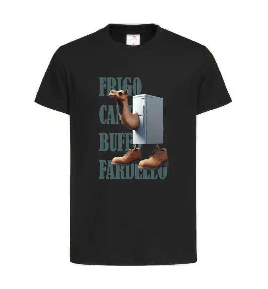 Детская футболка Frigo Camelo Черный фото