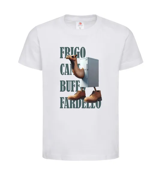 Детская футболка Frigo Camelo Белый фото